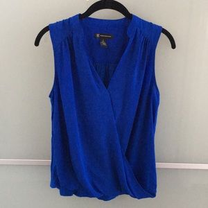 INC Blue Blouse